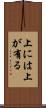 上には上が有る Scroll