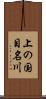 上の国目名川 Scroll