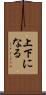 上下になる Scroll