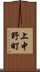 上中野町 Scroll