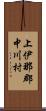 上伊那郡中川村 Scroll