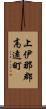 上伊那郡高遠町 Scroll