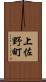 上佐野町 Scroll