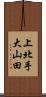 上北手大山田 Scroll