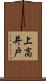 上高井戸 Scroll