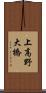 上高野大橋 Scroll