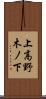 上高野木ノ下 Scroll