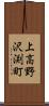 上高野沢渕町 Scroll