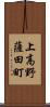 上高野薩田町 Scroll