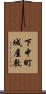 下中町城屋敷 Scroll