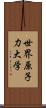 世界原子力大学 Scroll