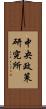 中央政策研究所 Scroll