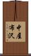 中屋布沢 Scroll