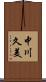 中川久美 Scroll