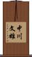 中川文雄 Scroll