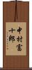 中村富十郎 Scroll