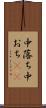 中落ち Scroll
