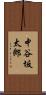 中谷坂太郎 Scroll