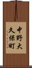 中野大久保町 Scroll