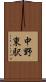 中野東駅 Scroll
