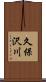 久保沢川 Scroll