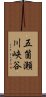 五箇瀬川峡谷 Scroll