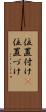 位置付け(P) Scroll