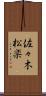 佐々木松楽 Scroll