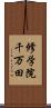 修学院千万田 Scroll