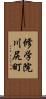 修学院川尻町 Scroll
