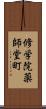 修学院薬師堂町 Scroll