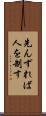 先んずれば人を制す Scroll