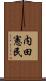 内田憲民 Scroll
