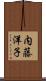 内藤洋子 Scroll
