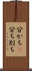 分かち(P) Scroll