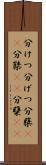 分けつ Scroll