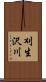 刈生沢川 Scroll