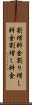 割増料金 Scroll