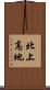 北上高地 Scroll