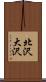 北沢大沢 Scroll