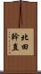 北田幹直 Scroll