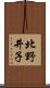北野井子 Scroll