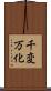 千変万化 Scroll