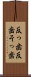 反っ歯 Scroll