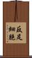 反足細胞 Scroll