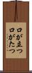 口が立つ Scroll