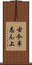 古今亭志ん上 Scroll
