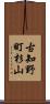 古知野町杉山 Scroll