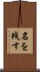 名を残す Scroll