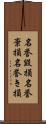 名誉毀損 Scroll